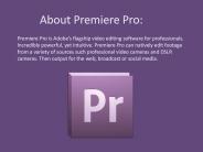 About Premiere Pro