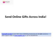 Send Gifts To India