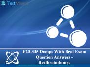 E20-335 Practice Test Question Answers EMC PDF | Realbraindumps