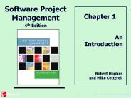 Introduction to Software Project Management