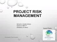 Risk Analysis and Management