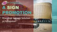 A SIGN  PROMOTION