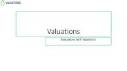 Find Free Current Value of Property with Valuations