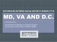 Differences Between Social Security Disability in Maryland, Virginia and D.C. PowerPoint PPT Presentation