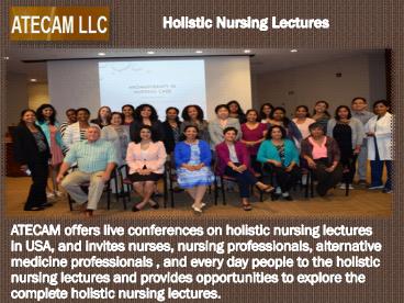 Nursing Aromatherapy conferences in 2017 USA by ATECAM