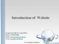 Introduction of Website PowerPoint PPT Presentation