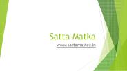 Satta Matka