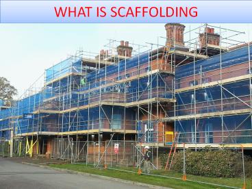 Scaffolding Manufacturers in Chandigarh, Delhi, Ludhiana, India