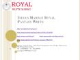 Indian Marble Royal Fantasy White PowerPoint PPT Presentation