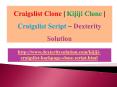 Craigslist Clone, Kijiji Clone, Craigslist Script PowerPoint PPT Presentation