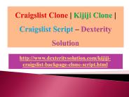 Craigslist Clone, Kijiji Clone, Craigslist Script