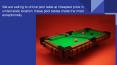 Cheapest Pool Table PowerPoint PPT Presentation