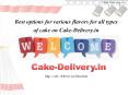 Are you looking at online websites to order carrot cake in Dehradun? PowerPoint PPT Presentation