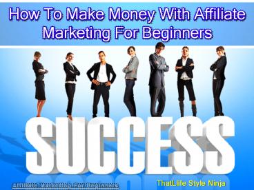Affiliate Marketing