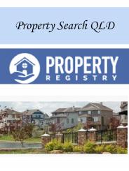 Property Search QLD