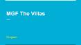 Mgf The Villas dlf phase 2 PowerPoint PPT Presentation