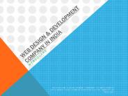 Web design & Development company in India