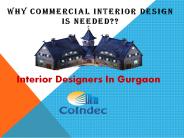 Why Commercial Interior Design Is Necessary?? (1)