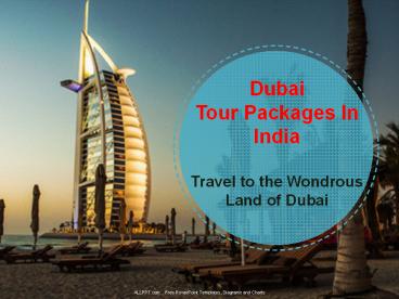 Cheapest Dubai Holiday Packages In India