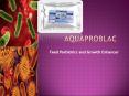 Aqua probiotics and growth promoter PowerPoint PPT Presentation