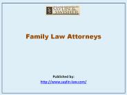 Family Law Attorneys