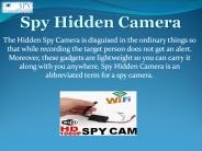 Spy Hidden Camera l Spy Gadgets in India