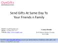 Same Day Delivery Gifts PowerPoint PPT Presentation