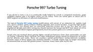 Porsche 997 turbo tuning (1)