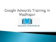 Google Adwords Training in Madhapur, Hyderabad with Placement PowerPoint PPT Presentation