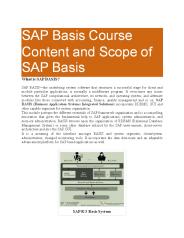 Online SAP Basis Training PPT