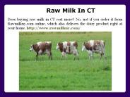 Unpasteurized Milk Nyc