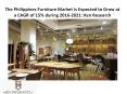 The Philippines Furniture Market is Expected to Grow at a CAGR of 15% during 2016-2021: Ken Research PowerPoint PPT Presentation