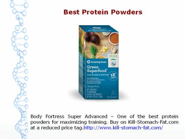 Protein Powder For Weight Loss