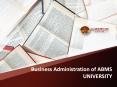 Business Administration of ABMS UNIVERSITY PowerPoint PPT Presentation