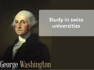 Study in swiss universities
