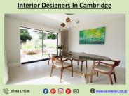 Interior Designers In Cambridge