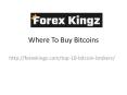 Where To Buy Bitcoins | Bitcoin Trading Sites | Best Cfd Broker UK