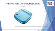 Wireless Hard Drives Market Report 2017