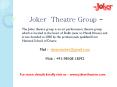 Join Theatre Group in Delhi PowerPoint PPT Presentation