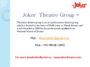 Join Theatre Group in Delhi