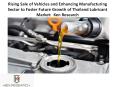 Rising Sale of Vehicles and Enhancing Manufacturing Sector to Foster Future Growth of Thailand Lubricant Market:  Ken Research PowerPoint PPT Presentation