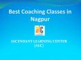 Best Coaching Classes in Nagpur PowerPoint PPT Presentation