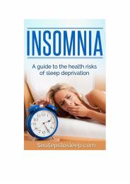 Cure Insomnia - 6 Steps To Sleep