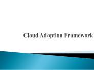 Cloud Adoption Framework