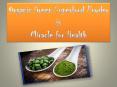 Organic Green Superfood Powder is Miracle for Health