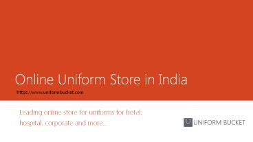 Uniform bucket – Online Uniform Store in India