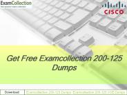 Examcollection 200-125 VCE Download