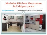 Modular Kitchen Showroom in Udaipur price