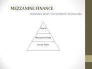 MEZZANINE FINANCE