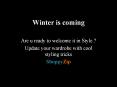 Did you updated your closet for winter ? PowerPoint PPT Presentation
